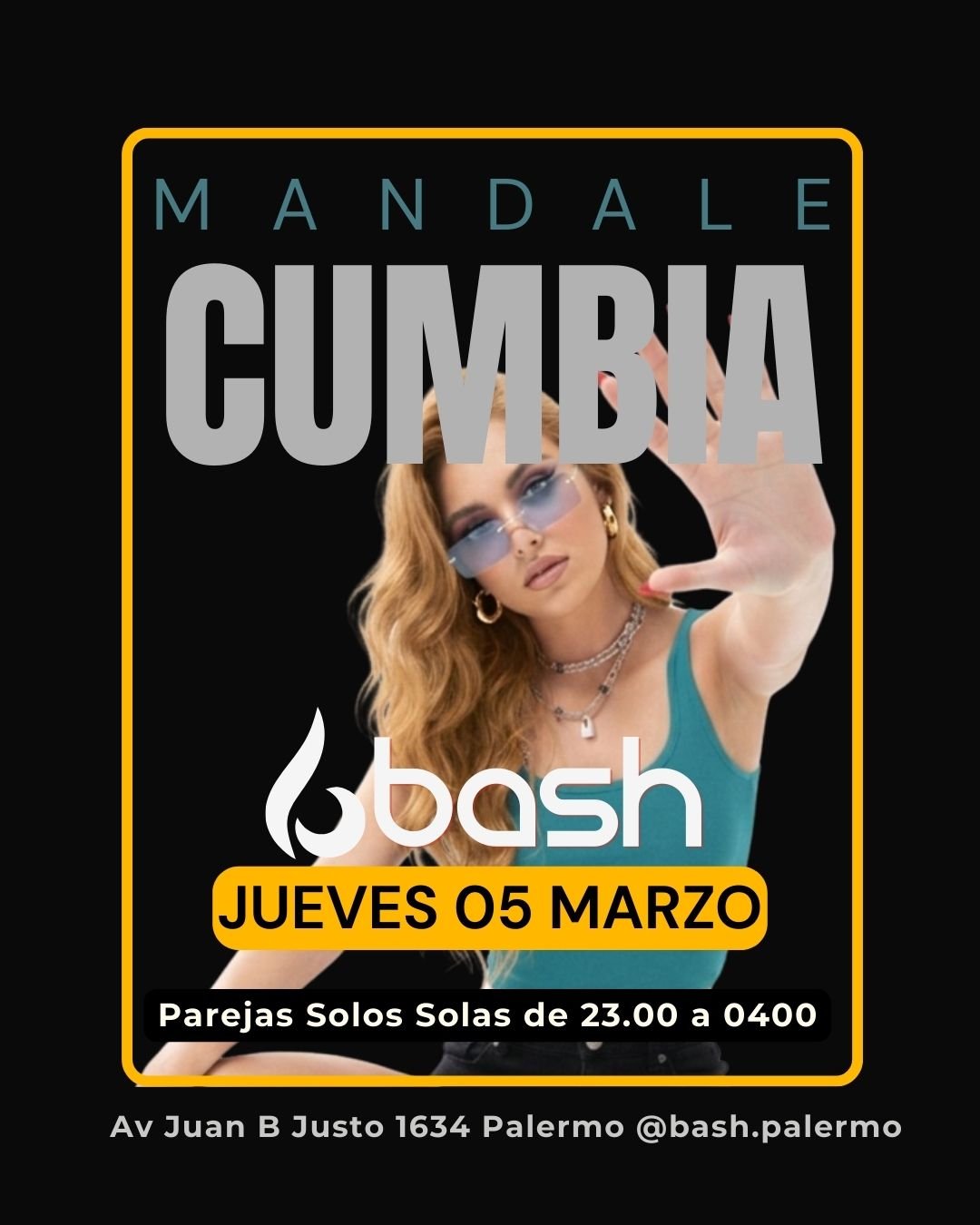 jueves swinger y cumbia en bash